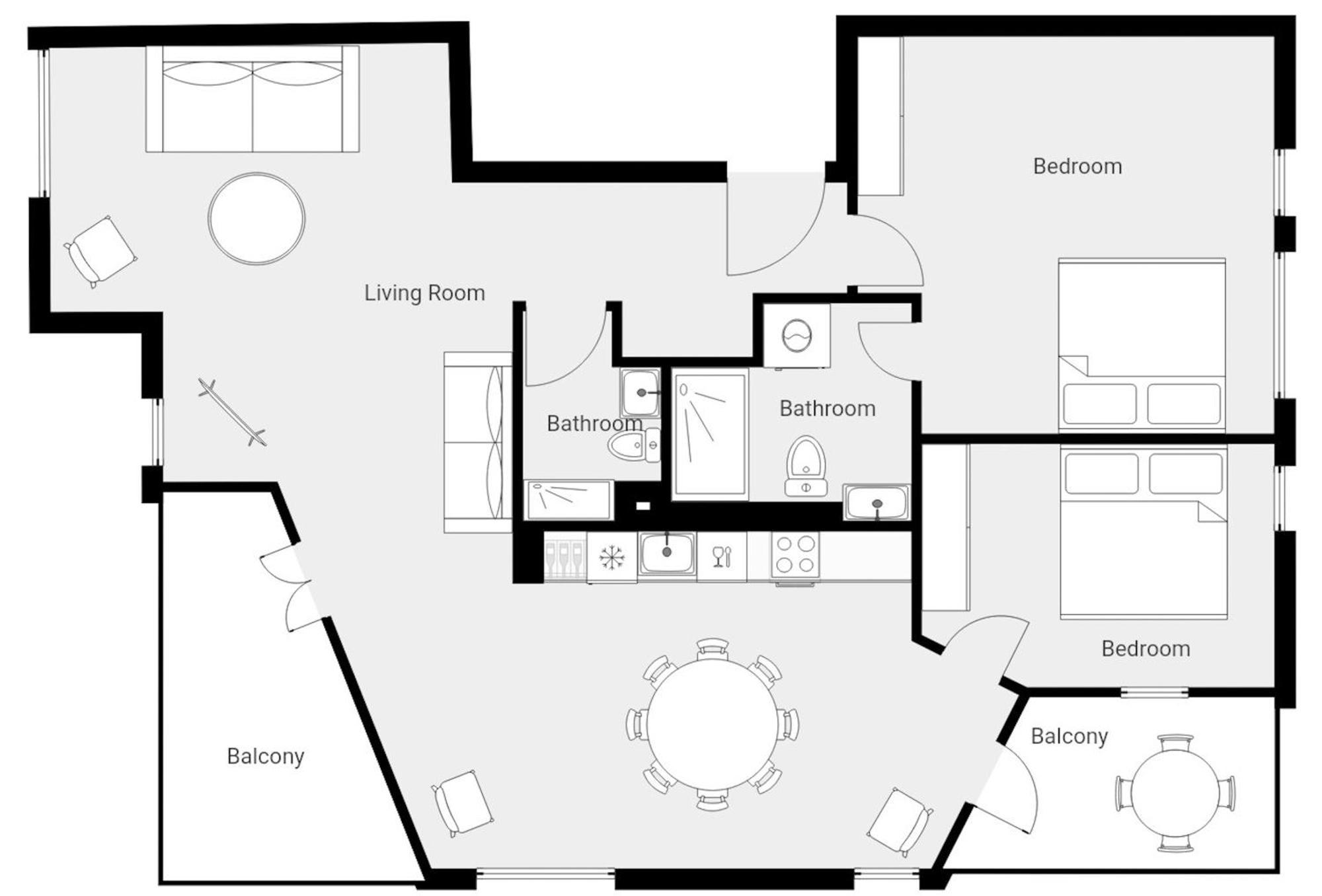 コペンハーゲンThe Pier Penthouse By Daniel&Jacob'Sアパートメント エクステリア 写真